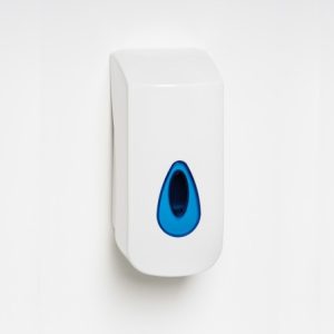 White Soap Dispenser with Vision Panel