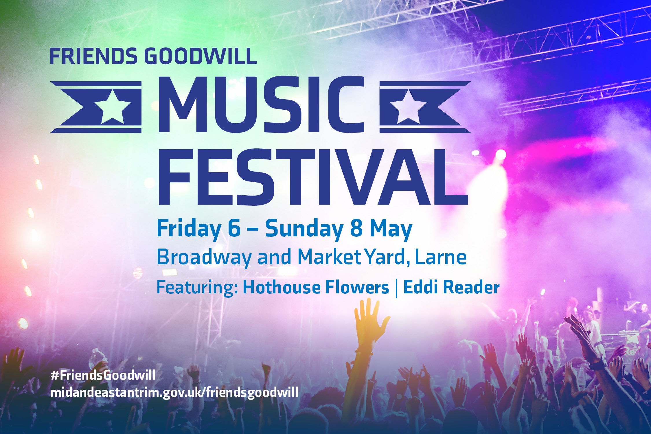 Friends’ Goodwill Music Festival Hero Image